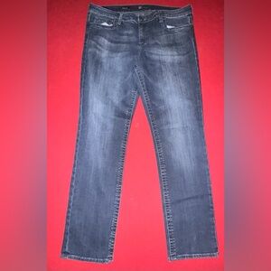 Kut from the Kloth Indigo Straight Leg Pants